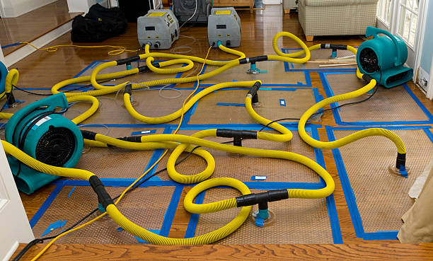 Professional Crawl Space Water Removal technician working in Newalla, OK